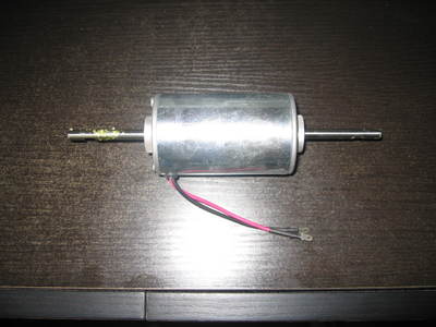 Low voltage front drive DC brushless motor